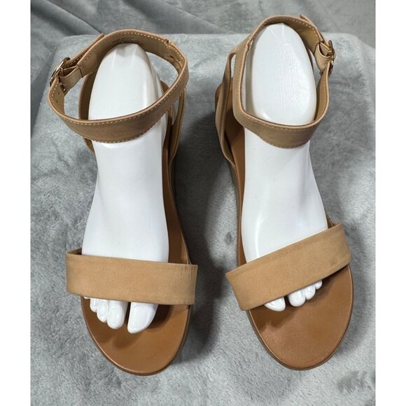 Coconuts by Matisse Sandals Women's Size 10M Tan Ankle Strap - Picture 6 of 16